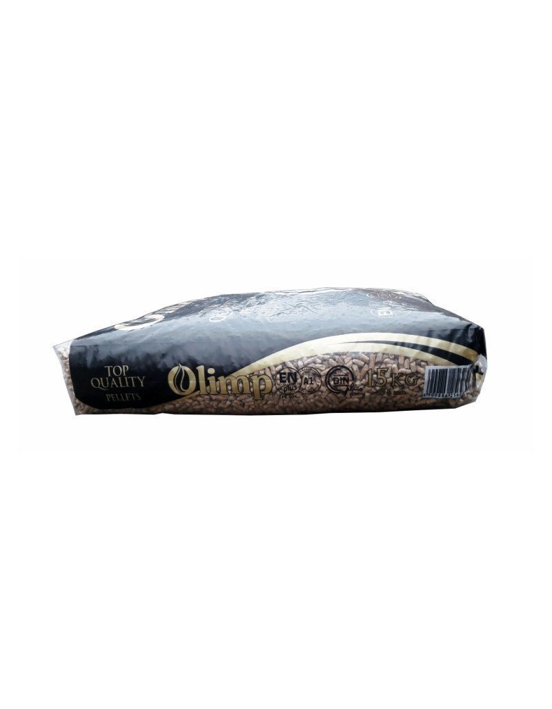 Pellets OLIMP Din+, EN+A1 – Palette mit 15 Säcke à 15kg